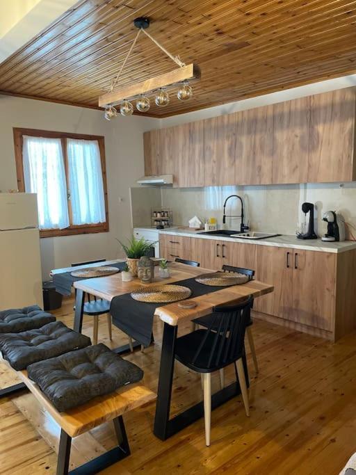 Politis' Wooden House Apartment Vasilikí Exterior foto